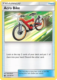 Acro Bike 123 - Celestial Storm Pokesingles