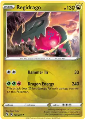 Regidrago Holo Rare 124, Evolving Skies | Sword & Shield, , 5.00 kr, Pokesingles. Kjøp pokemon kort til lave priser hos oss.