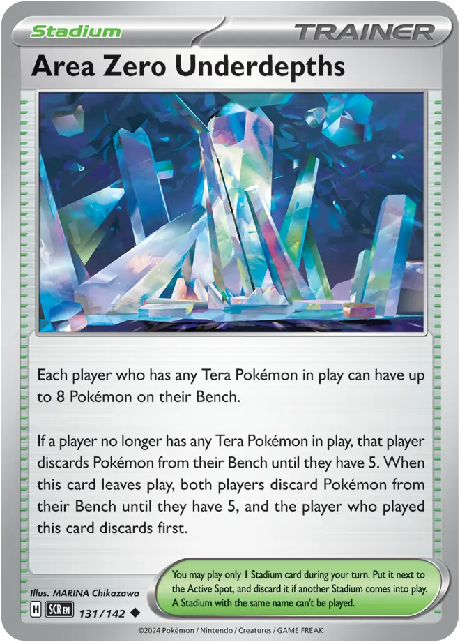 Area Zero Underdepths 131 - Stellar Crown Pokesingles