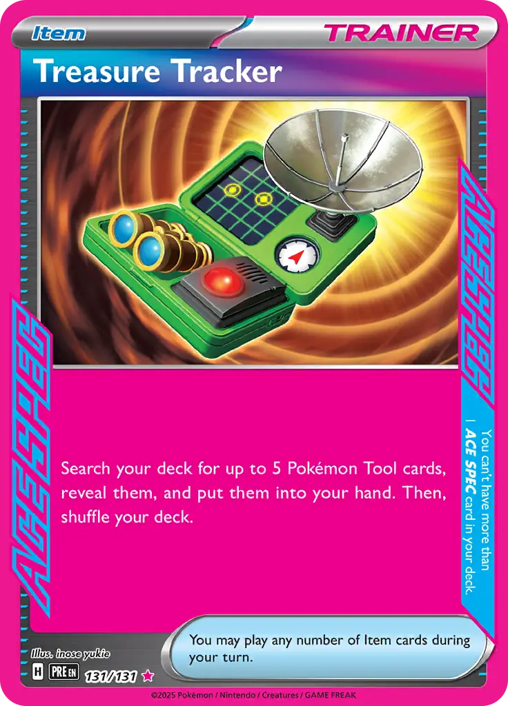 Treasure Tracker 131 - Prismatic Evolutions Pokesingles