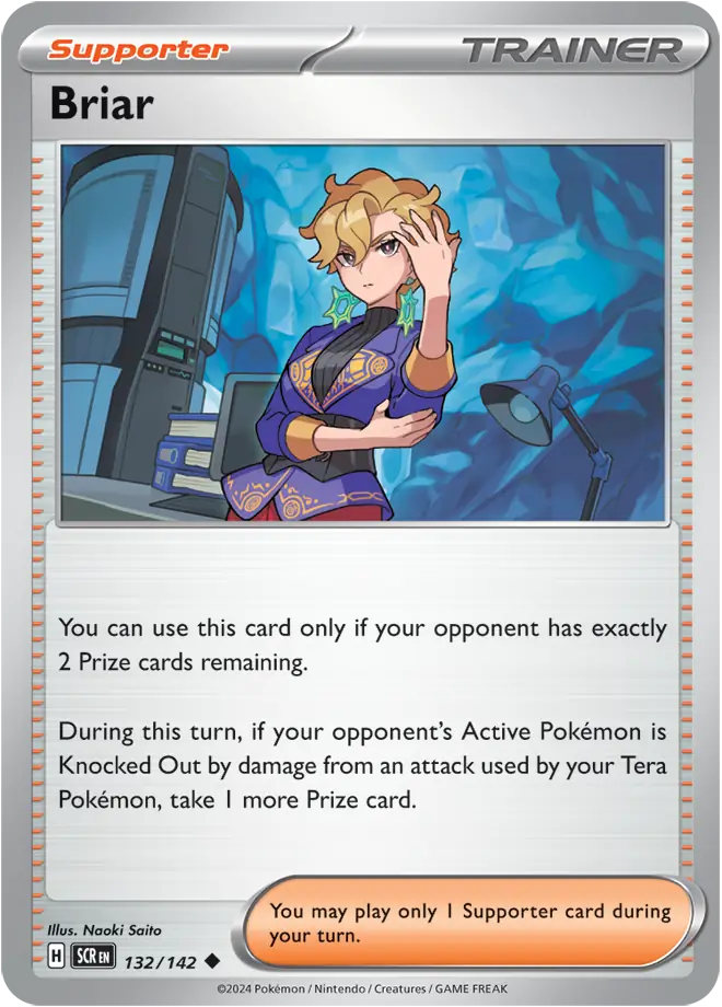 Briar 132 - Stellar Crown Pokesingles