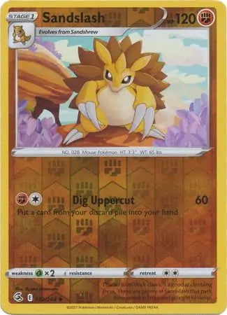 Sandslash Reverse Holo 132, Fusion Strike | Sword & Shield, , 0.00 kr, Pokesingles. Kjøp pokemon kort til lave priser hos oss.