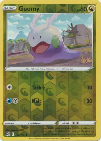 Goomy Reverse Holo 132, Lost Origin | Sword & Shield, , 0.00 kr, Pokesingles. Kjøp pokemon kort til lave priser hos oss.