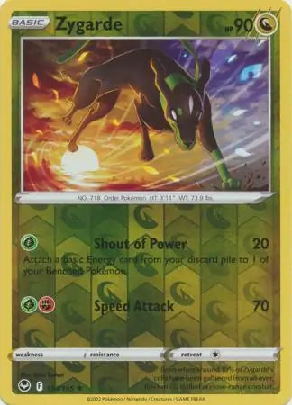 Zygarde Reverse Holo 134, Silver Tempest | Sword & Shield, , 0.00 kr, Pokesingles. Kjøp pokemon kort til lave priser hos oss.