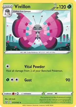 Vivillon 013 - Battle Styles