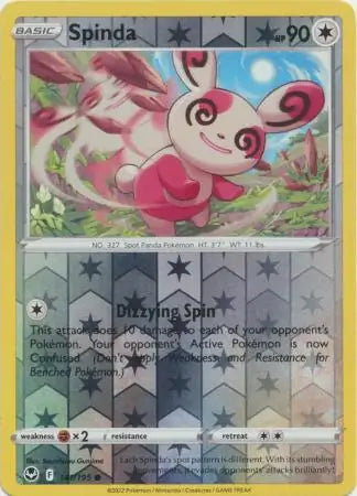 Spinda Reverse Holo 141, Silver Tempest | Sword & Shield, , 0.00 kr, Pokesingles. Kjøp pokemon kort til lave priser hos oss.