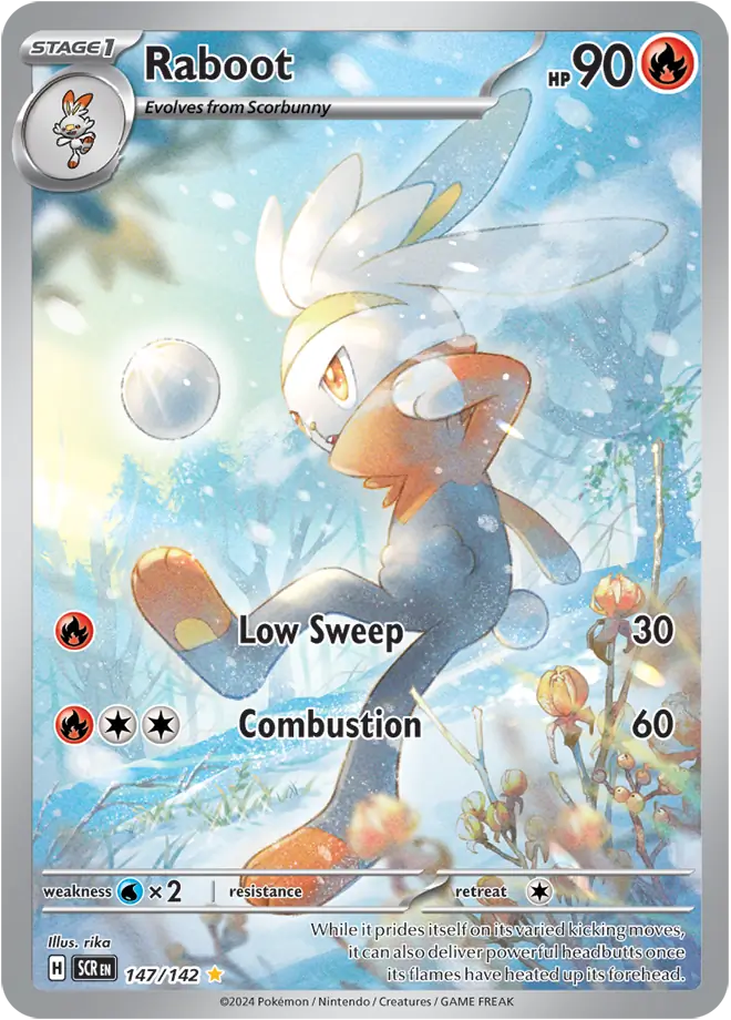 Raboot 147 - Stellar Crown Pokesingles