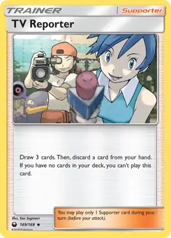TV Reporter 149 - Celestial Storm Pokesingles