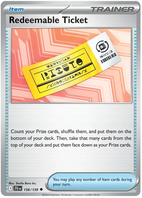 Redeemable Ticket 156 - Journey Together Pokesingles