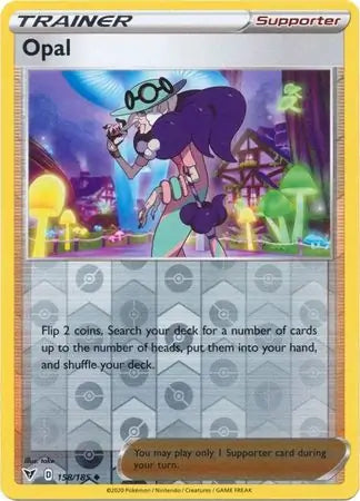 Opal Reverse Holo 158 - Vivid Voltage Pokesingles