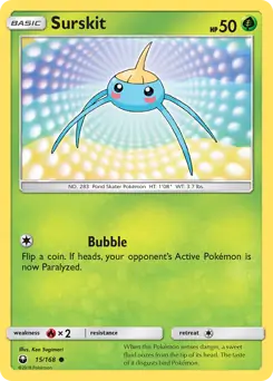 Surskit 15 - Celestial Storm Pokesingles