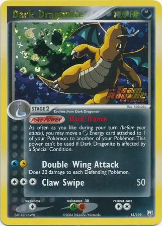 Dark Dragonite Reverse Holo 15 - Team Rocket Returns Pokesingles
