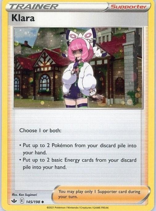 Klara Cosmos Holo 145 - Chilling Reign Pokesingles
