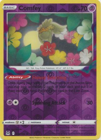 Comfey Reverse Holo 079 - Lost Origin Pokesingles