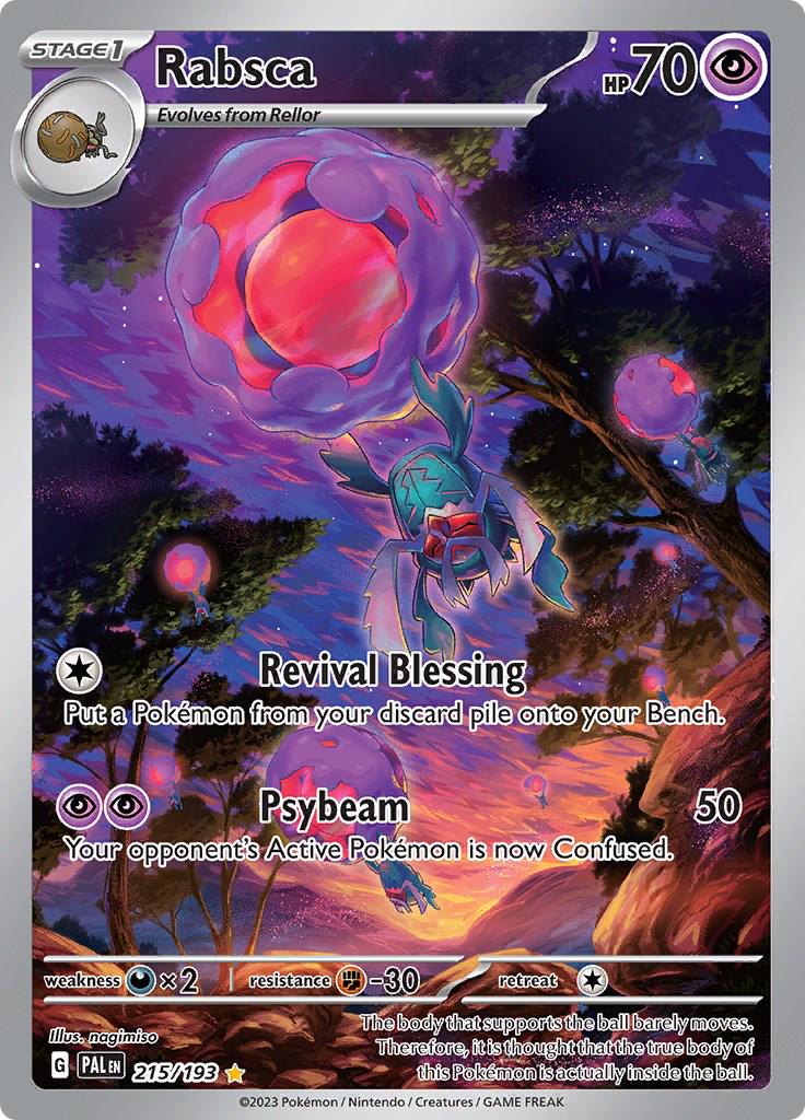 Rabsca 215 - Paldea Evolved Pokesingles