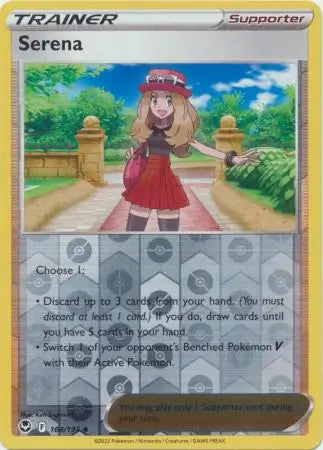 Serena Reverse Holo 164, Silver Tempest | Sword & Shield, , 0.00 kr, Pokesingles. Kjøp pokemon kort til lave priser hos oss.