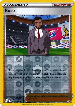 Rose Reverse Holo 168, Darkness Ablaze | Sword & Shield, trainer, 3.00 kr, Pokesingles. Kjøp pokemon kort til lave priser hos oss.