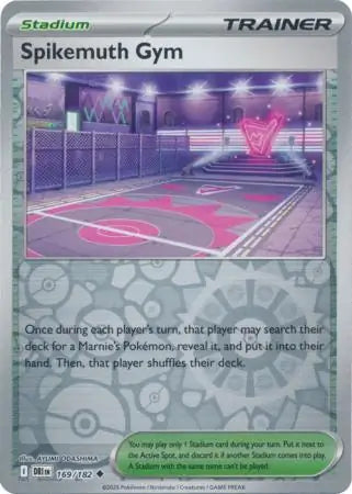 Spikemuth Gym Reverse Holo 169 - Destined Rivals Pokesingles