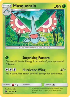Masquerain 16 - Celestial Storm Pokesingles