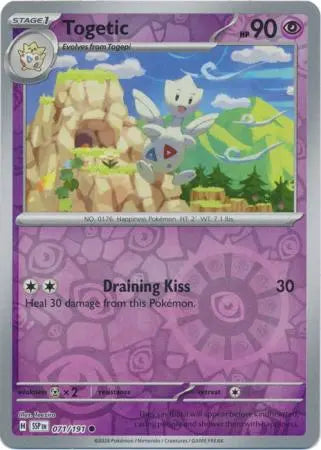Togetic Reverse Holo 071 - Surging Sparks Pokesingles