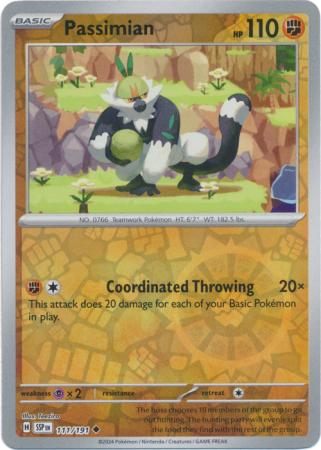 Passimian Reverse Holo 111 - Surging Sparks Pokesingles