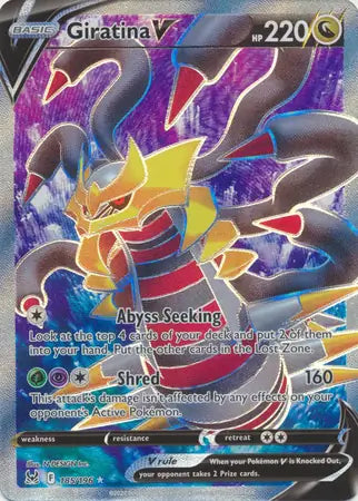 Giratina V 185, Lost Origin | Sword & Shield, , 0.00 kr, Pokesingles. Kjøp pokemon kort til lave priser hos oss.