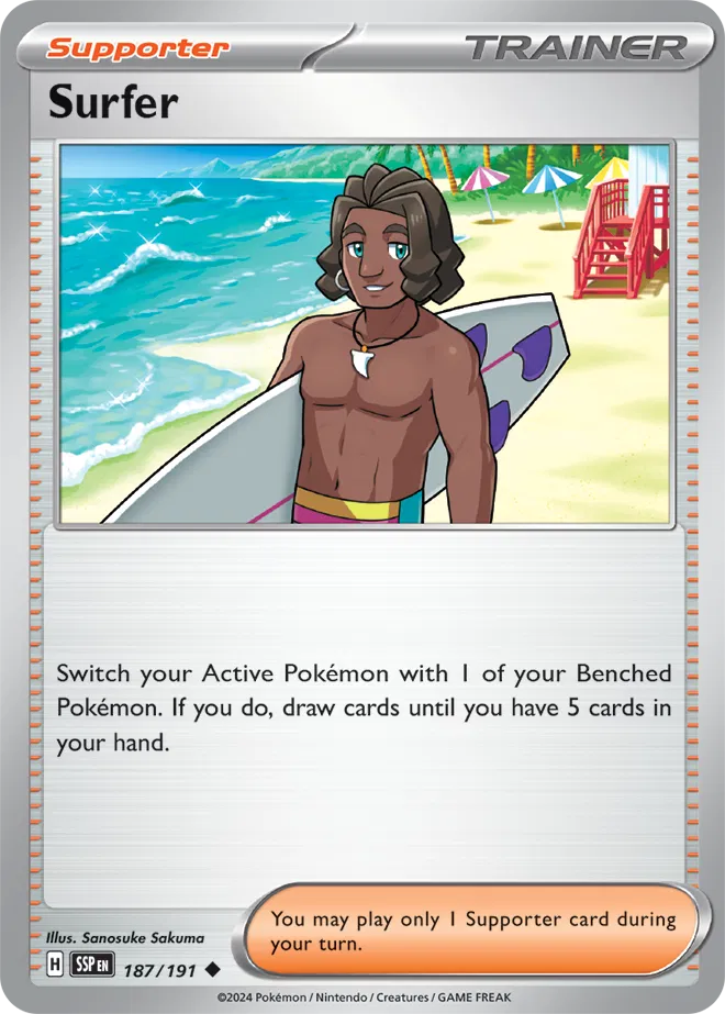 Surfer 187 - Surging Sparks Pokesingles