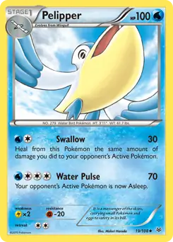 Pelipper 19 - Roaring Skies Pokesingles
