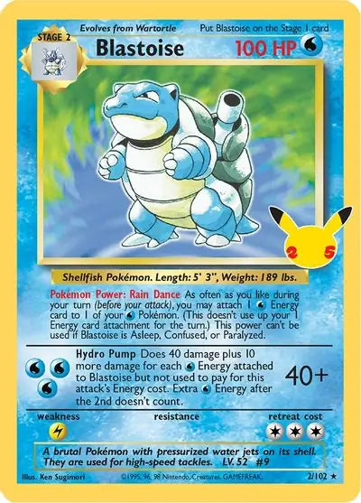 Blastoise 2, Celebrations | Sword & Shield, , 40.00 kr, Pokesingles. Kjøp pokemon kort til lave priser hos oss.