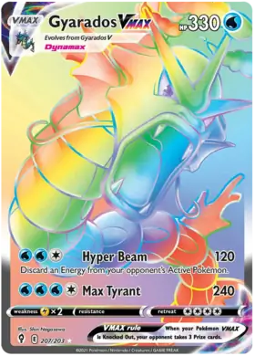Gyarados VMAX 207, Evolving Skies | Sword & Shield, secret, 5.00 kr, Pokesingles. Kjøp pokemon kort til lave priser hos oss.