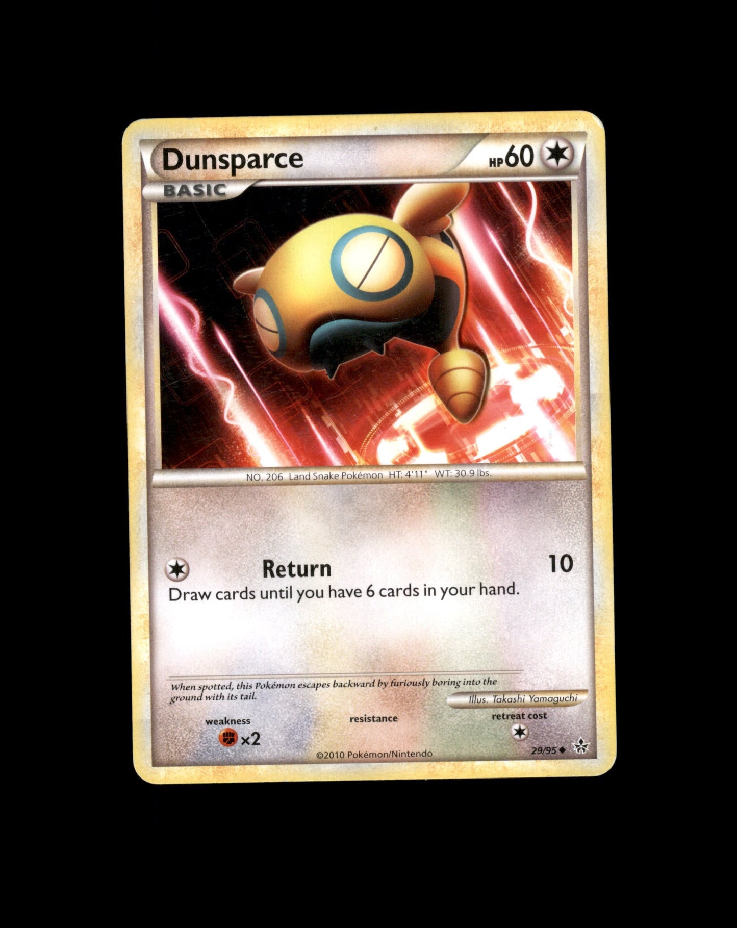 *SE BILDE FOR TILSTAND* Dunsparce #29 Pokemon Unleashed Pokesingles