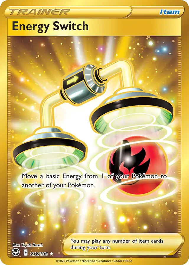 Energy Switch 212, Silver Tempest | Sword & Shield, , 0.00 kr, Pokesingles. Kjøp pokemon kort til lave priser hos oss.