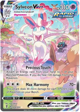 Sylveon VMAX 212, Evolving Skies | Sword & Shield, secret, 5.00 kr, Pokesingles. Kjøp pokemon kort til lave priser hos oss.