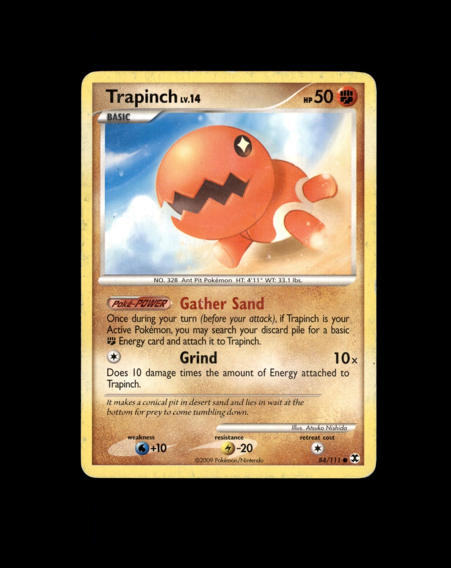 *SE BILDE FOR TILSTAND* Trapinch #84 Pokemon Rising Rivals Pokesingles