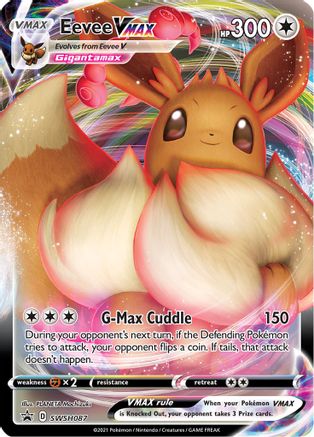 Eevee VMAX - SWSH087, Sword & Shield Promos | Sword & Shield, promo, 13.20 kr, Pokesingles. Kjøp pokemon kort til lave priser hos oss.