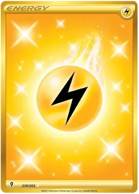 Lightning Energy 235, Evolving Skies | Sword & Shield, secret, 5.00 kr, Pokesingles. Kjøp pokemon kort til lave priser hos oss.