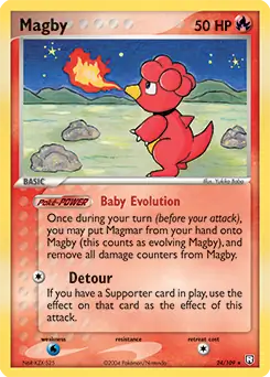 Magby 24 - Team Rocket Returns Pokesingles