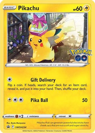 Pikachu - SWSH234, Sword & Shield Promos | Sword & Shield, promo, 9.00 kr, Pokesingles. Kjøp pokemon kort til lave priser hos oss.