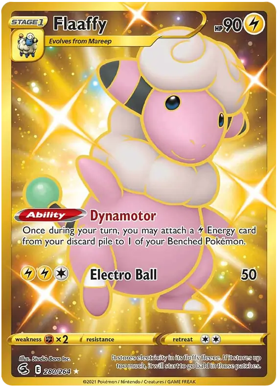 Flaaffy Secret 280, Fusion Strike | Sword & Shield, , 0.00 kr, Pokesingles. Kjøp pokemon kort til lave priser hos oss.