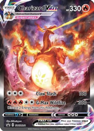 Charizard VMAX - SWSH261, Sword & Shield Promos | Sword & Shield, promo, 180.00 kr, Pokesingles. Kjøp pokemon kort til lave priser hos oss.