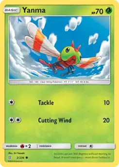 Yanma 2/236- Unified Minds Pokesingles