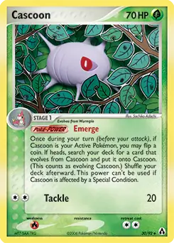 Cascoon 30 - Legend Maker Pokesingles
