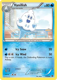 Vanillish 32 - Next Destinies Pokesingles