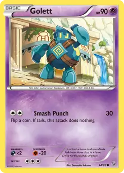 Golett 34 - Ancient Origins Pokesingles