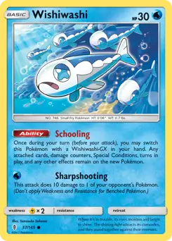 Wishiwashi 37 - Guardians Rising Pokesingles