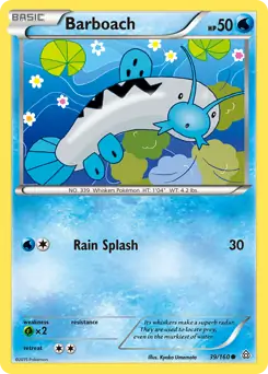 Barboach 39 - Primal Clash Pokesingles