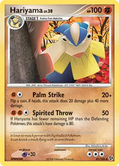 Hariyama 41 - Great Encounters Pokesingles