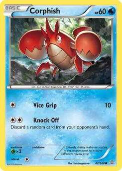 Corphish 42 - Primal Clash Pokesingles