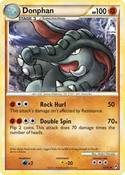 Donphan 42 - Call of Legends Pokesingles