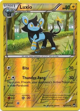 Luxio Reverse Holo 45 - BreakPoint Pokesingles
